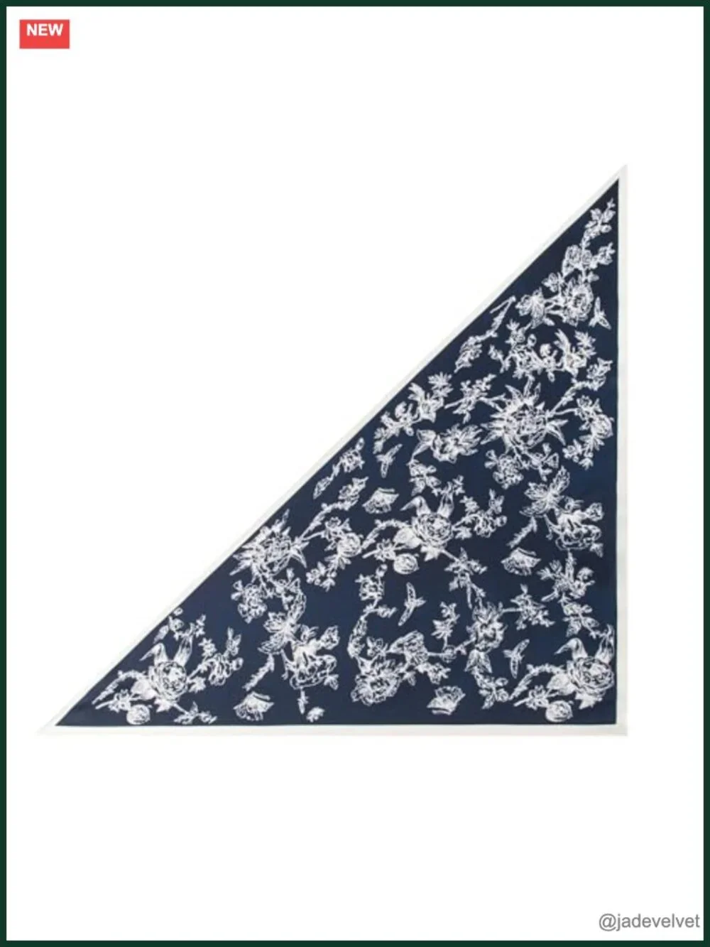 Lightweight Silk-Feel Triangle Scarf Head Neck Hair Bandana Evening Wrap